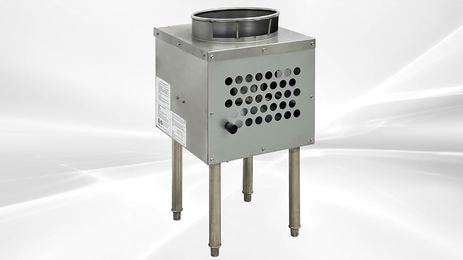 Commercial 13" 1 Hole Chinese Wok Range, Natural Gas Restaurant Stir Fry CP-WOK ETL